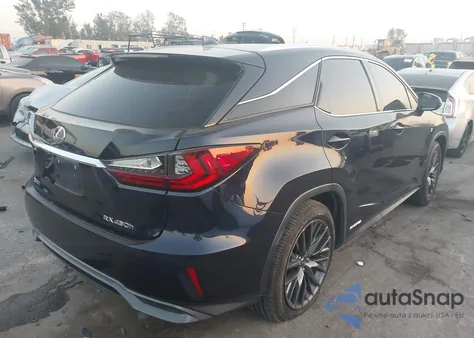 2019 Lexus Rx 450H F Sport z USA, uszkodzony, nr VIN 2T2BGMCA3KC040349